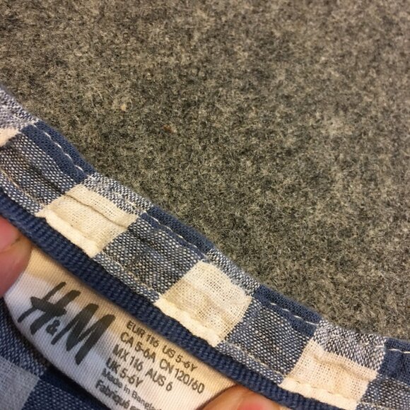 Boy Size 5 Clothing Lot 3x Pieces Bulk Summer Gingham Coastal Outdoor Cotton - Picture 8 of 13